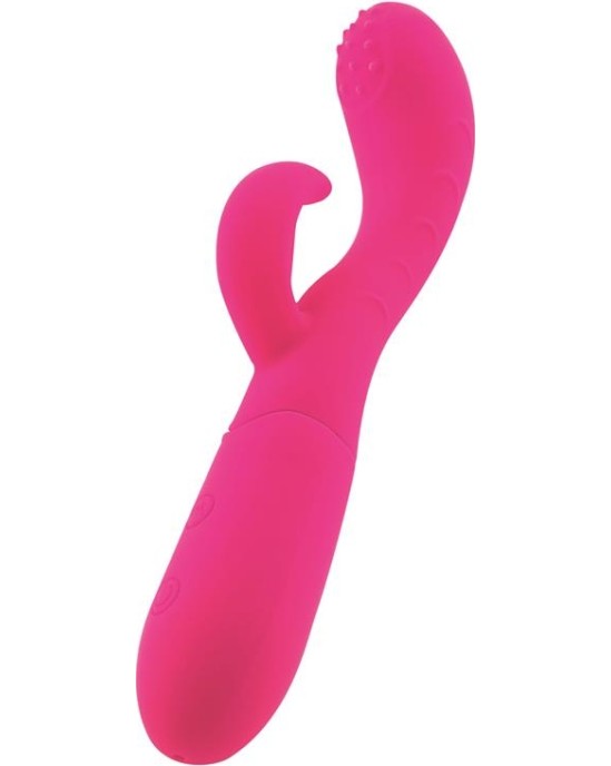 Goodies Cakey G-Spot and Rabbit Vibe USB Silicone Fuchsia