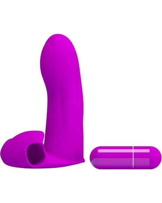 Prettylove Finger sleeve Stimulator Maxwell Pink