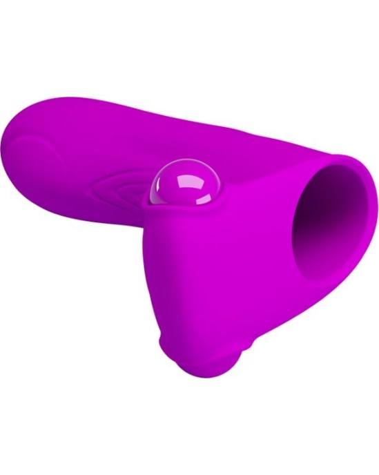 Prettylove Finger sleeve Stimulator Maxwell Pink