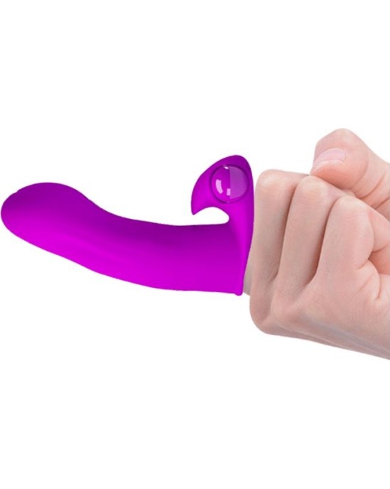 Prettylove Finger sleeve Stimulator Maxwell Pink