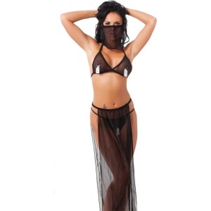 Amorable Oriental Costume Black One Size