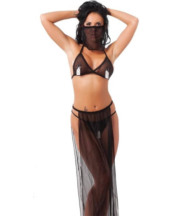 Amorable Oriental Costume Black One Size