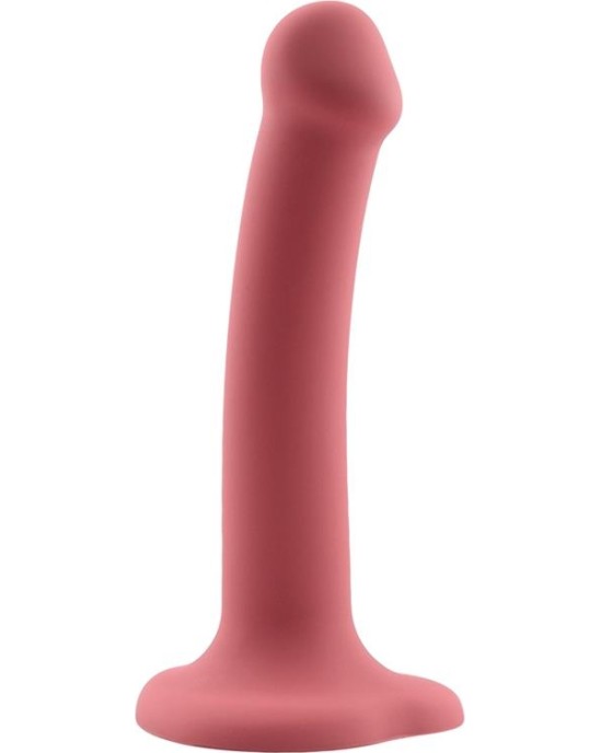 Action Bouncy Liquid Silicone Dildo Hiper Flexible 7.5 - 19 cm Size L Burgundy