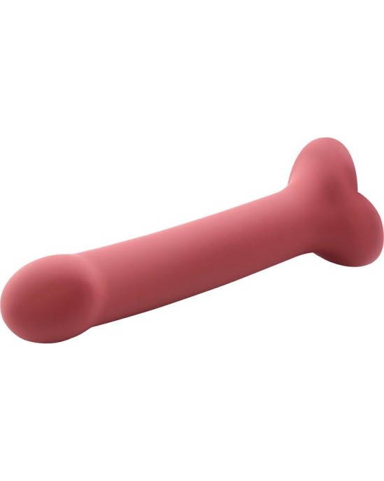Action Bouncy Liquid Silicone Dildo Hiper Flexible 7.5 - 19 cm Size L Burgundy