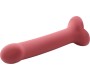 Action Bouncy Liquid Silicone Dildo Hiper Flexible 7.5 - 19 cm Size L Burgundy