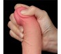 Lovetoy Sliding Skin Dual Layer Dildo 7.5