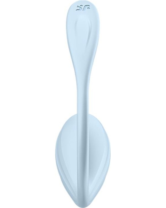 Satisfyer Smooth Petal Panty Vibrator with APP Blue