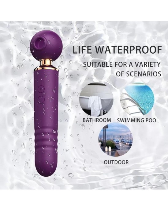 Action No. TwentyTwo Clitoris Sucker 3 in 1 with Pulsation and Thrusting