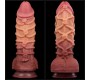 Lovetoy Dildo Dual Layer King Size Nature 10.5