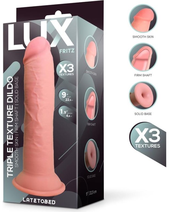 LUX Fritz Triple Density Dildo 9