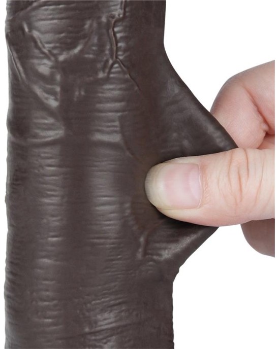 Lovetoy Sliding Skin Dual Layer Dildo 8