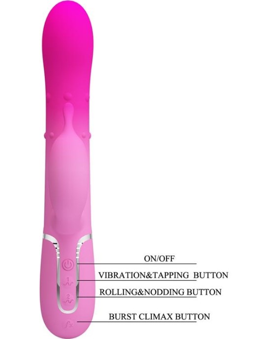 Prettylove Shima Vibrating with Rolling Beads