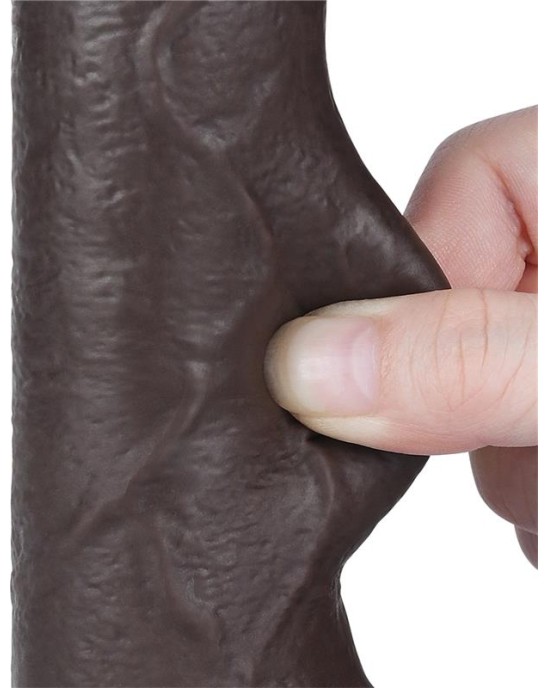 Lovetoy Sliding Skin Dual Layer Dildo 7