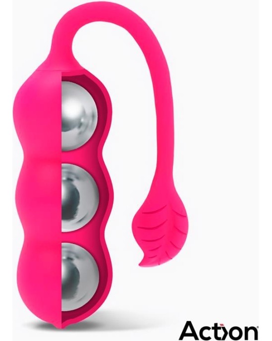 Action Beany Vibrating Egg and Kegel Exerciser USB Silicone