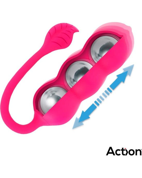 Action Beany Vibrating Egg and Kegel Exerciser USB Silicone