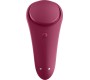 Satisfyer Sexy Secret Panty Vibrator Wine Red