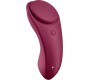 Satisfyer Sexy Secret Panty Vibrator Wine Red
