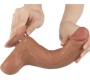 Lovetoy Dildo Sliding Skin 8.5 Brown