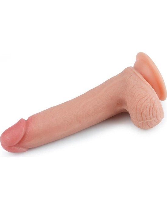 Lovetoy Dildo Nature 8 Liquid Silicone Flesh