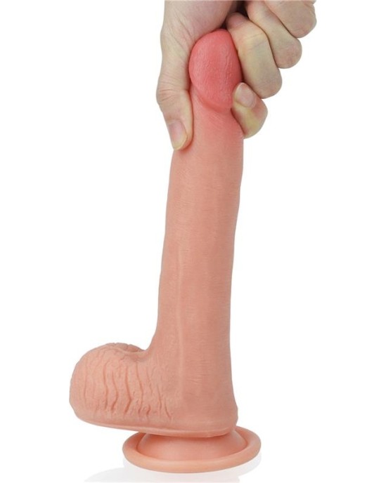 Lovetoy Dildo Nature 8 Liquid Silicone Flesh