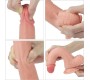 Lovetoy Dildo Nature 8 Liquid Silicone Flesh