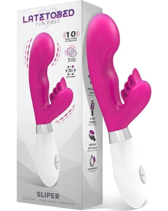 Latetobed Sliper Rabbit Vibe Silicone Pink
