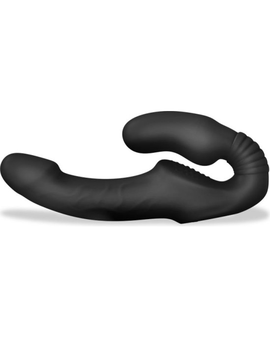 Intoyou Strapless Strapon Double Vibrator with Remote Control