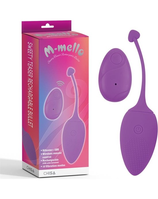 Chisa Vibrating Egg Remote Control Sweety Teaser USB 5.7