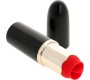 A-Gusto Lipstick Vibrator with Stimulating Tongue USB Black