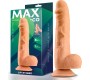 Max & Co Cloud Realistic Dildo with Testicles 8.3 Flesh
