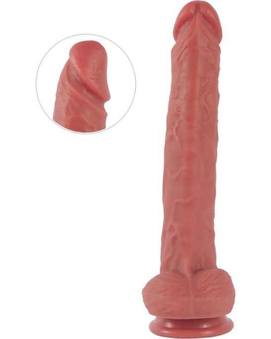 Xise Len Dildo Double-layered silicone 10.43