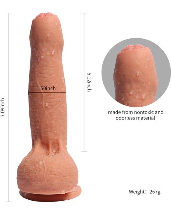 Fetish Fantasy Elite Strap-on biksītes ar dubulto Dildo violets