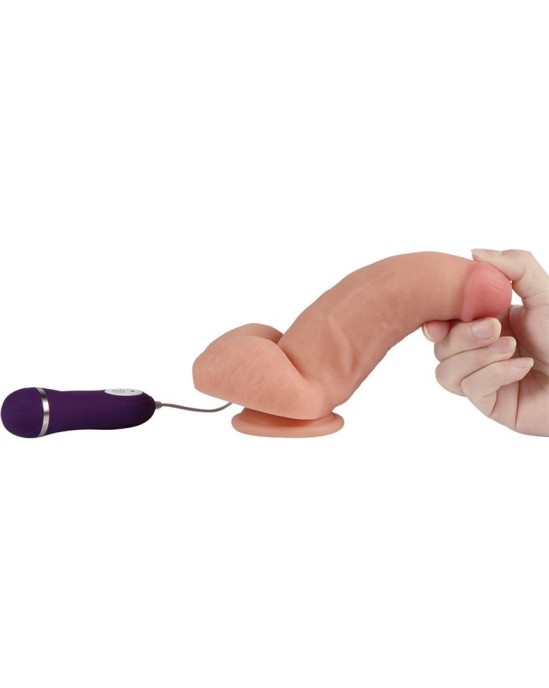 Fetiša Fantāzija Series Vibrējošs STRAP-ON Bez siksnām