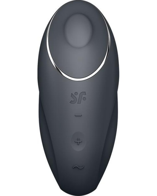 Satisfyer Tap and Climax 1 Vibrator and tapping Black