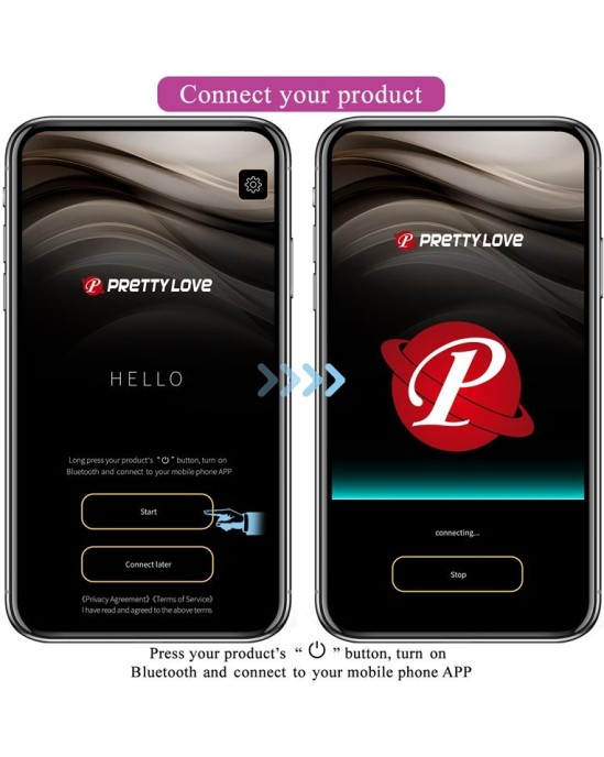 Prettylove Hector Vibe with Electroshock and App Pink