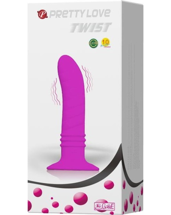Prettylove Twist Vibrator Anal Plug