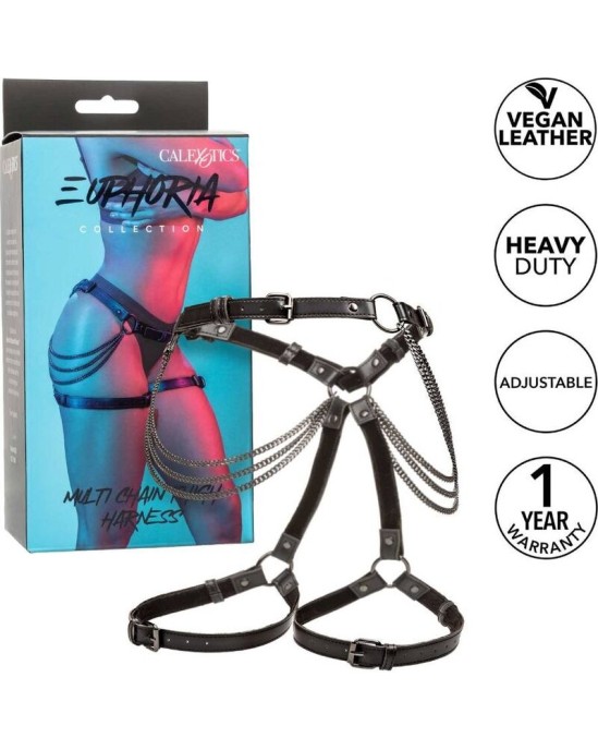 Calexotics EUPHORIA MULTI CHAIN THIGH HARNESS