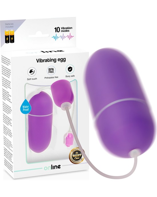 Online LILAC WATERPROOF VIBRATING EGG