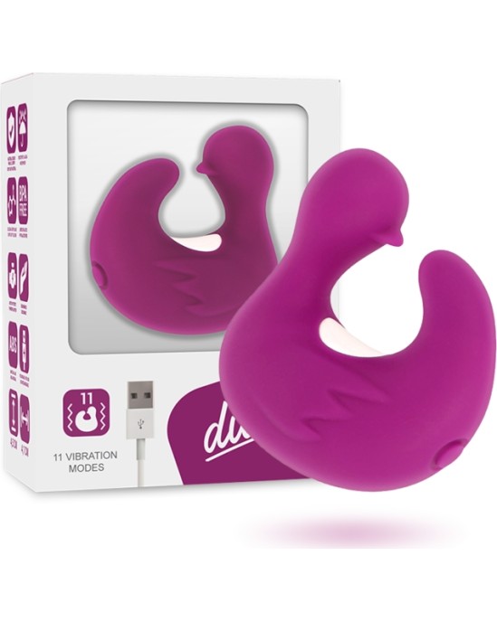 Coverme DUCKYMANIA RECHARGEABLE SILICONE STIMULATING DUCK THIMBLE