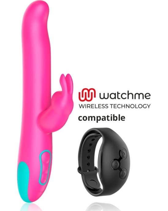 Happy Loky PLUTO RABBIT VIBRATOR & ROTATOR WATCHME WIRELESS TECHNOLOGY COMPATIBLE