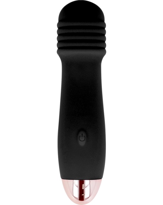 Dolce Vita RECHARGEABLE VIBRATOR THREE BLACK 7 SPEED