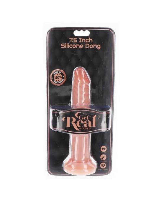 Get Real SILICONE Dildo 19 CM SKIN