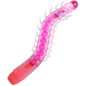 Baile Rotations Lokāms dildo "mugurkauls" ar vibrāciju 23,5 CM