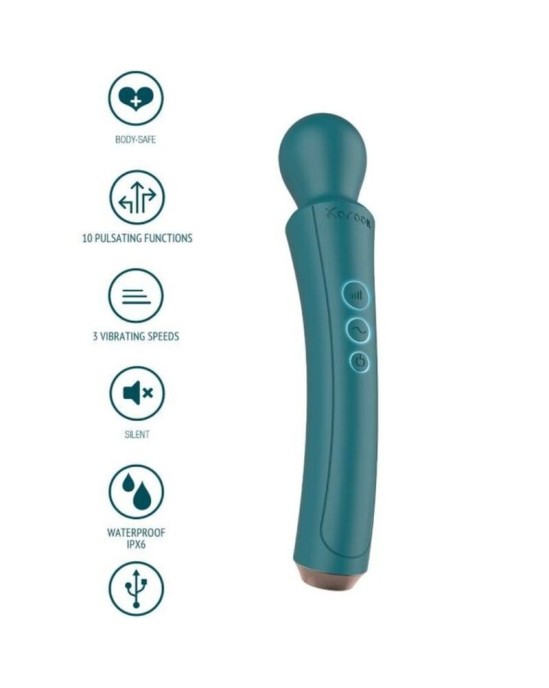 XocoonIzliekts vibrators zaļš