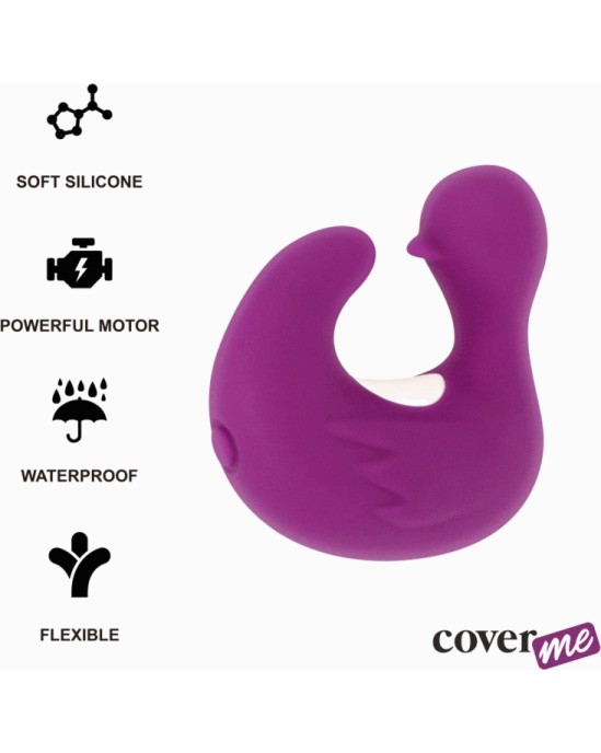 Coverme DUCKYMANIA RECHARGEABLE SILICONE STIMULATING DUCK THIMBLE