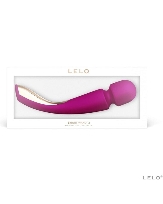 Lelo МАССАЖЕР SMART WAND 2 СРЕДНИЙ ГЛУБОКИЙ РОЗОВЫЙ