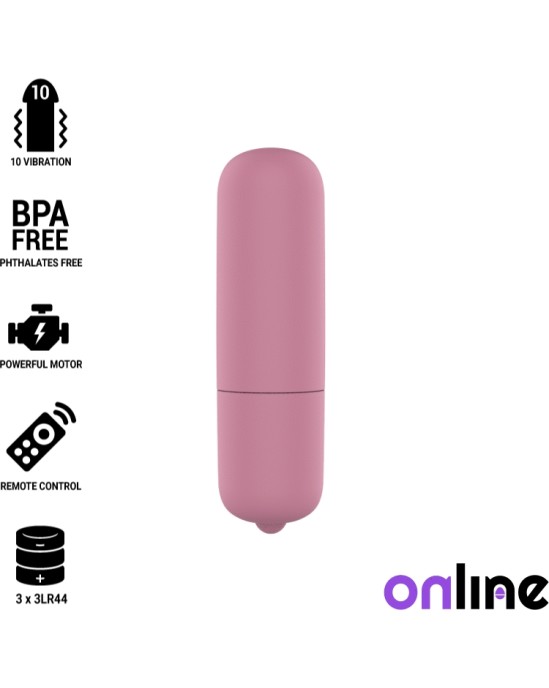 Online MINI PINK VIBRATING BULLET