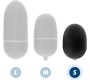 Online vadības pults, vibrējoša ola S melnā krāsā