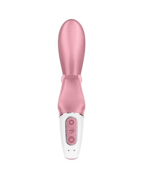 Satisfyer Vibrators ar klitora stimulātoru — rozā