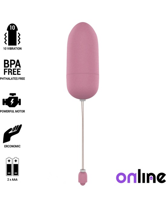 Online PINK WATERPROOF VIBRATING EGG